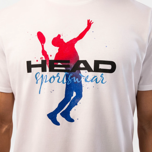 تیشرت تنیس مردانه هد RACQUET T-Shirt Men (WHRD) - سفید