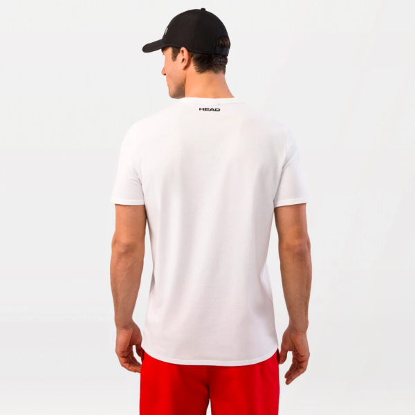 تیشرت تنیس مردانه هد RACQUET T-Shirt Men (WHRD) - سفید - Image 3