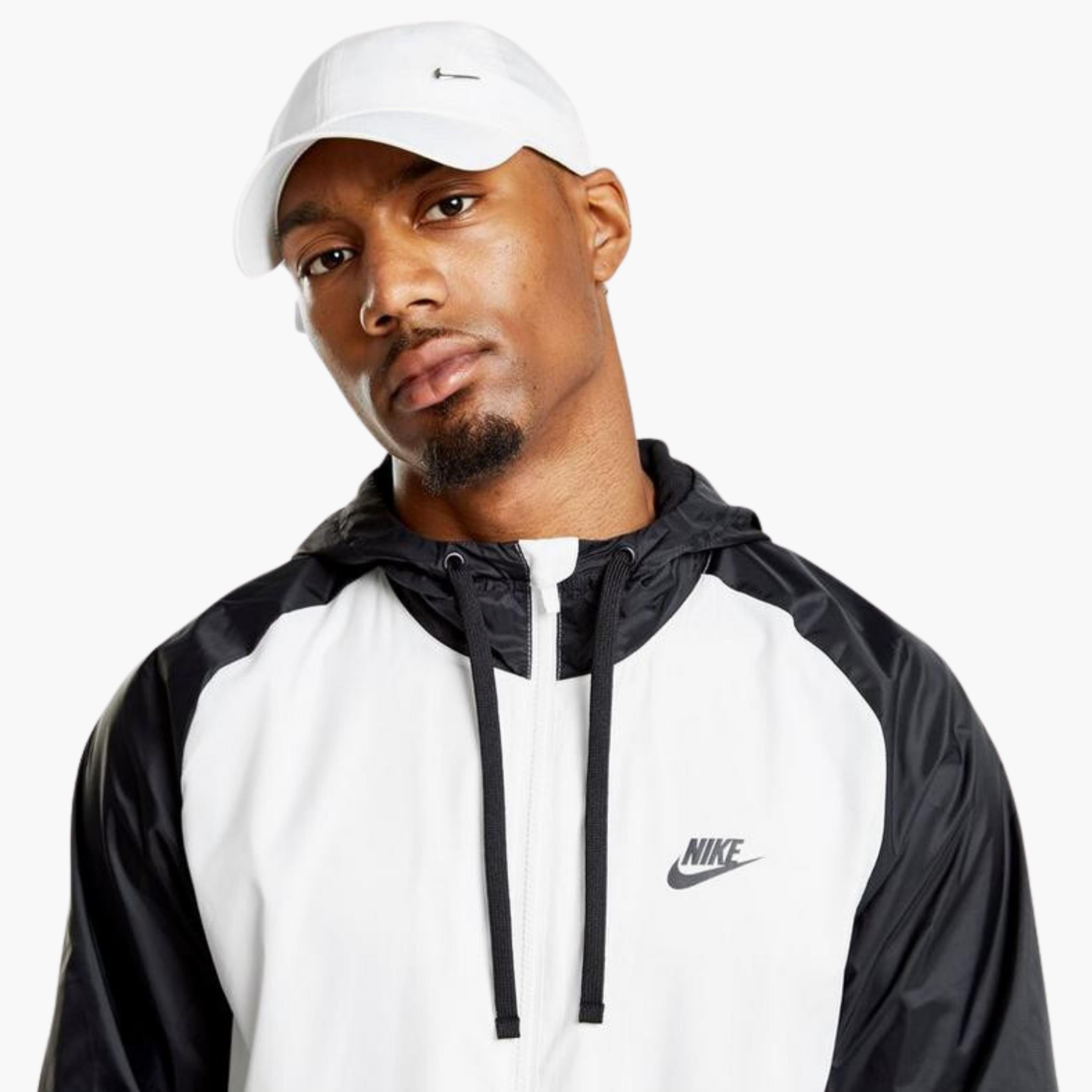 کلاه تنیس نایک Nike DRI-FIT Club Soft Metal Swoosh Hat- سفید - تصویر 3