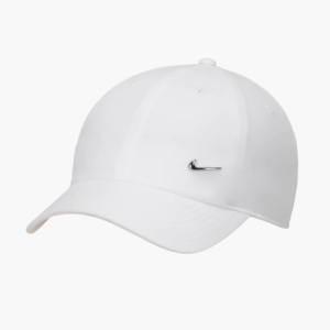 کلاه تنیس نایک Nike DRI-FIT Club Soft Metal Swoosh Hat- سفید
