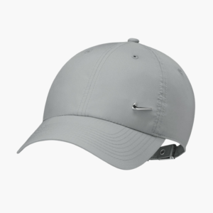 کلاه تنیس نایک Nike DRI-FIT Club Soft Metal Swoosh Hat- خاکستری
