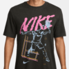 تی شرت تنیس مردانه نایک NikeCourt Printed - مشکی - Image 3