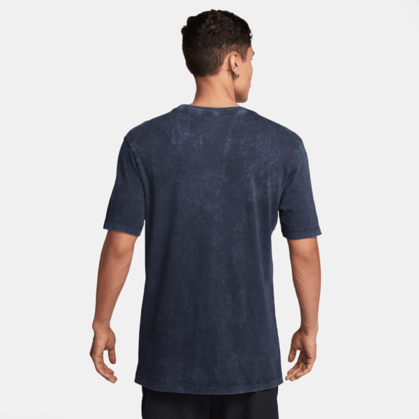تی شرت تنیس مردانه نایک NikeCourt Printed - مشکی - Image 2