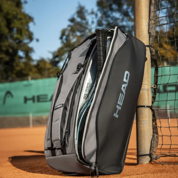 ساک تنیس هد HEAD Pro X XL Duffle BkDG - مشکی طوسی - Image 5