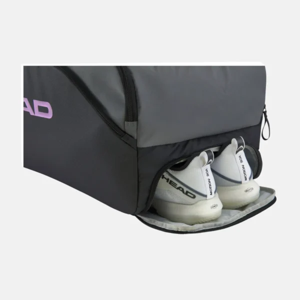 ساک تنیس هد HEAD Pro X L Duffle BkDG - مشکی طوسی - Image 3