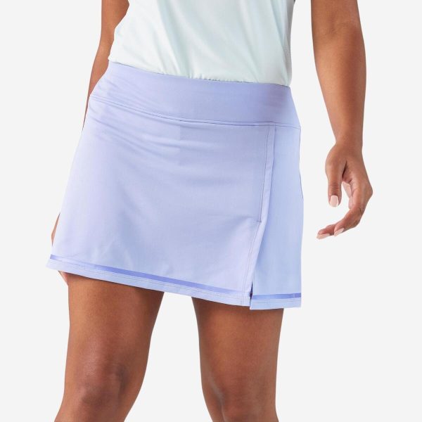 دامن تنیس زنانه دکاتلون DECATHLON TSK DRY F - بنفش