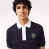 پلوشرت تنیس مردانه لاکست Lacoste Classic Fit Badge Polo - مشکی - Image 7