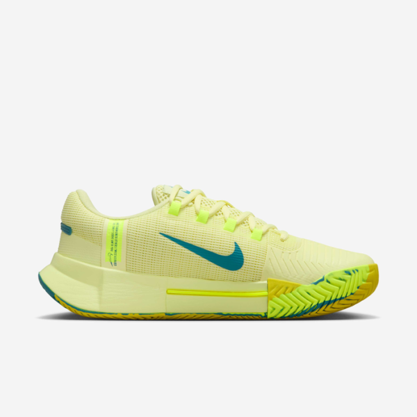 کفش تنیس زنانه نایک Nike Zoom GP Challenge 1 Premium Tennis Shoes- زرد - Image 2