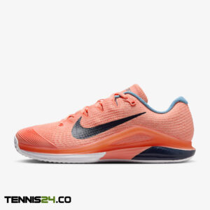 کفش تنیس مردانه نایک Nike Vapor 12 Tennis Shoes- گلبهی