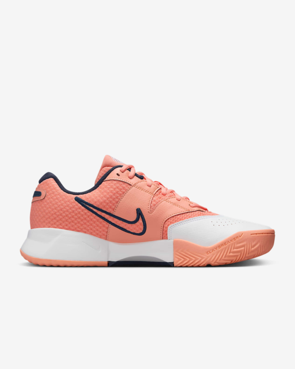 کفش تنیس مردانه نایک Nike Court Lite 4 Clay Tennis Shoes- گلبهی - Image 2
