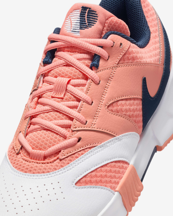 کفش تنیس مردانه نایک Nike Court Lite 4 Clay Tennis Shoes- گلبهی - Image 8