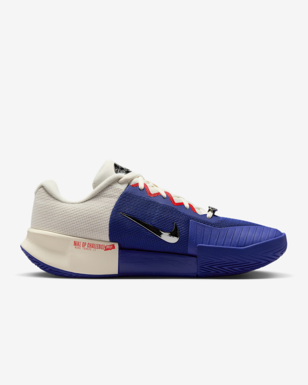 کفش تنیس مردانه نایک Nike GP Challenge Pro Premium – سفید/آبی - Image 2