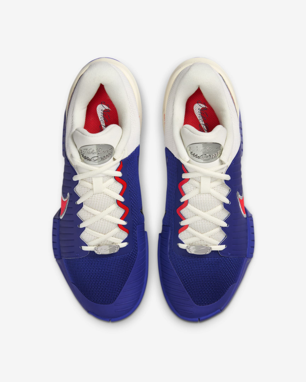 کفش تنیس مردانه نایک Nike GP Challenge Pro Premium – سفید/آبی - Image 4
