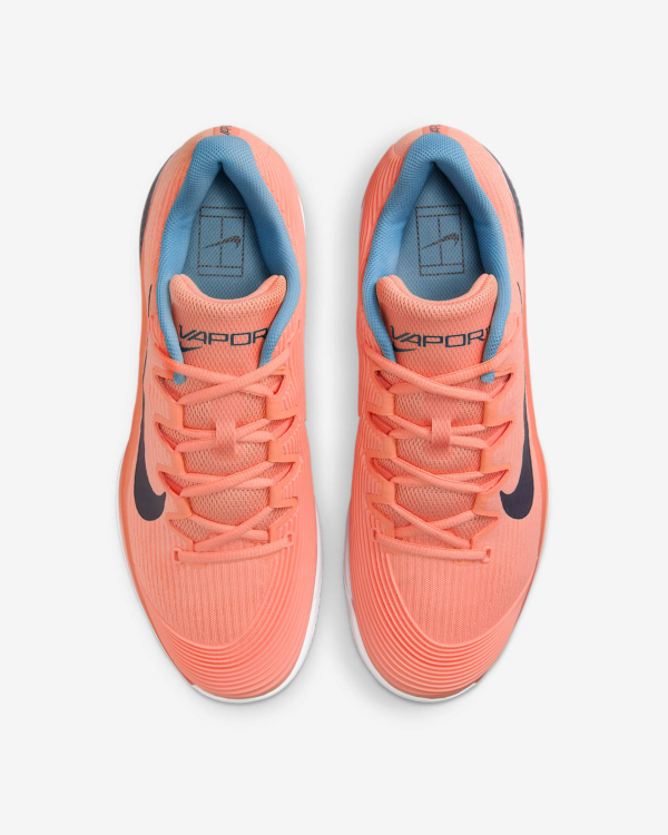 کفش تنیس مردانه نایک Nike Vapor 12 Clay Tennis Shoes- گلبهی - Image 4