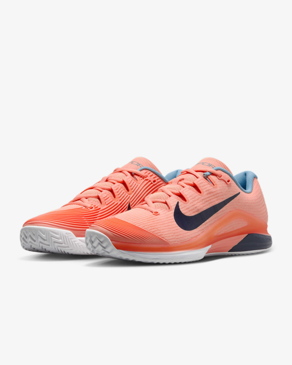 کفش تنیس مردانه نایک Nike Vapor 12 Clay Tennis Shoes- گلبهی - Image 5