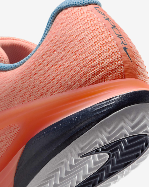 کفش تنیس مردانه نایک Nike Vapor 12 Clay Tennis Shoes- گلبهی - Image 7