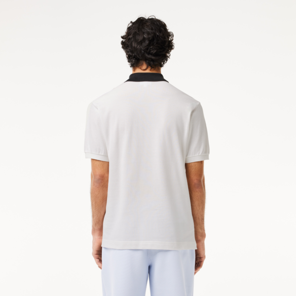 پلوشرت تنیس مردانه لاکست Lacoste Classic Fit Badge Polo - سفید - Image 2