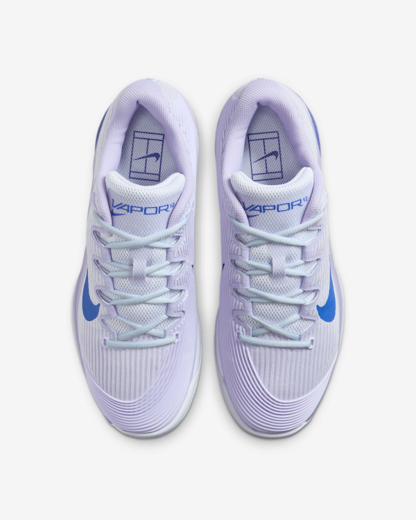 کفش تنیس زنانه نایک Nike Vapor 12 Tennis Shoes- بنفش - Image 6