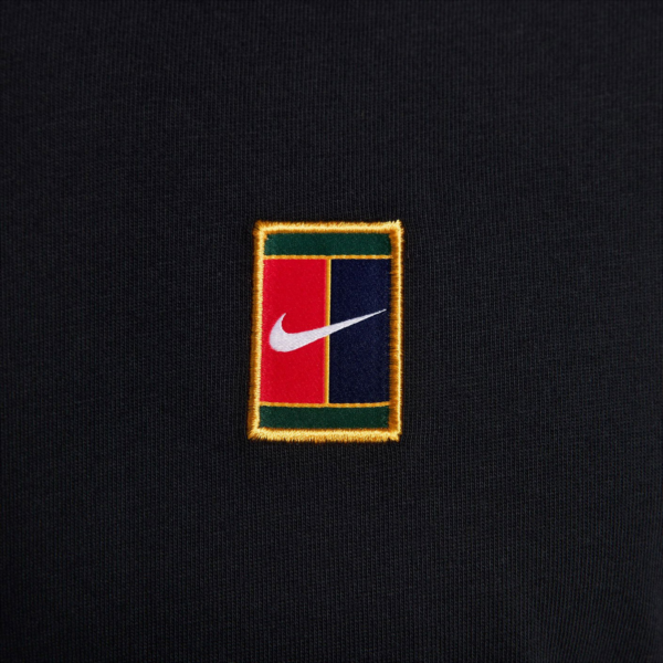 تی شرت تنیس مردانه نایک Nike Court - مشکی - Image 5