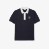 پلوشرت تنیس مردانه لاکست Lacoste Classic Fit Badge Polo - مشکی - Image 6