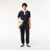 پلوشرت تنیس مردانه لاکست Lacoste Classic Fit Badge Polo - مشکی - Image 5