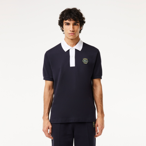پلوشرت تنیس مردانه لاکست Lacoste Classic Fit Badge Polo - مشکی