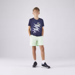 تی شرت تنیس بچه گانه آرتنگو ARTENGO TTS Essentiel Jr - آبی - تصویر 3
