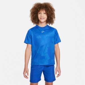 تی شرت تنیس بچگانه نایک - Nike Boys' Spring Print Top - آبی