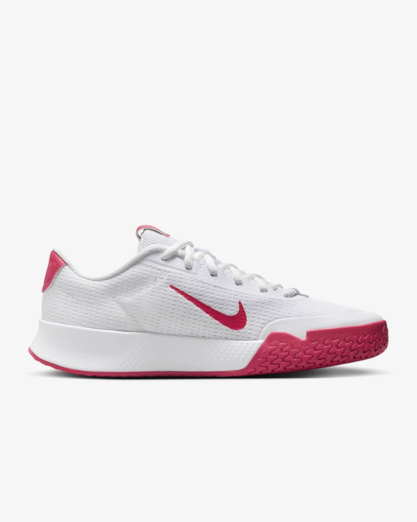 کفش تنیس زنانه نایک NikeCourt Vapor Lite 2- سفید/صورتی - Image 4