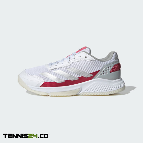 کفش پدل زنانه آدیداس - ADIDAS Courtquick Padel Shoes - سفید/قرمز