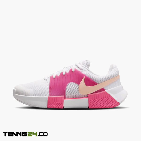 کفش تنیس زنانه نایک Nike Zoom GP Challenge 1 - سفید/صورتی