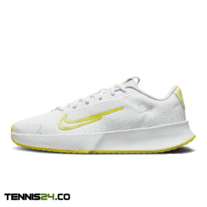 کفش تنیس زنانه نایک NikeCourt Vapor Lite 2- سفید/زرد