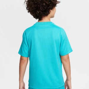 تی شرت تنیس بچگانه نایک – Nike One Dri-FIT Fitted – فیروزه ای
