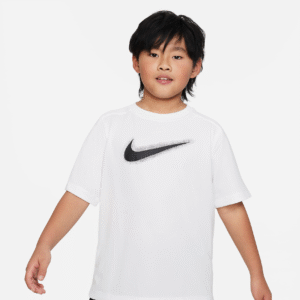 تی شرت تنیس بچگانه نایک - Nike Multi Dri-FIT Graphics- سفید