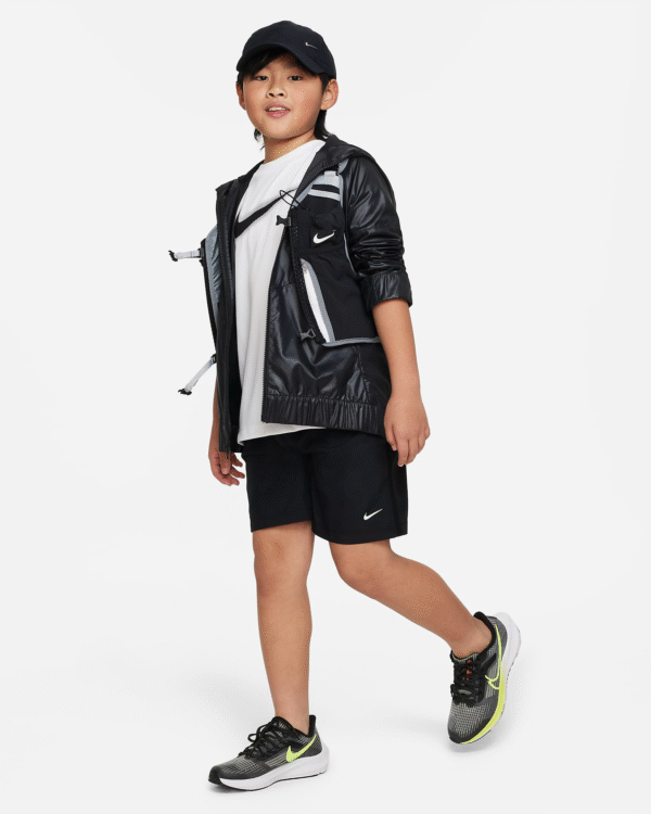 تی شرت تنیس بچگانه نایک - Nike Multi Dri-FIT Graphics- سفید - Image 4