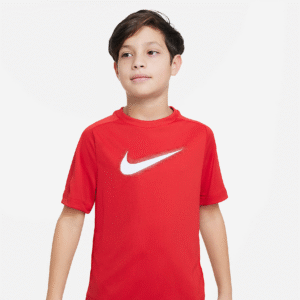 تی شرت تنیس بچگانه نایک - Nike Multi Dri-FIT Graphics- قرمز