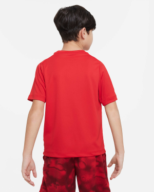 تی شرت تنیس بچگانه نایک – Nike Multi Dri-FIT Graphics- قرمز