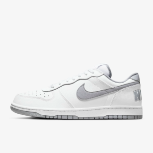 کفش رانینگ مردانه نایک - Nike Big Low - سفید/خاکستری