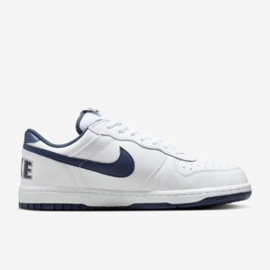 کفش رانینگ مردانه نایک – Nike Big Low – سفید/سرمه ای