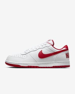 کفش رانینگ مردانه نایک - Nike Big Low - سفید/قرمز کفش رانینگ مردانه نایک - Nike Big Low - سفید/قرمز