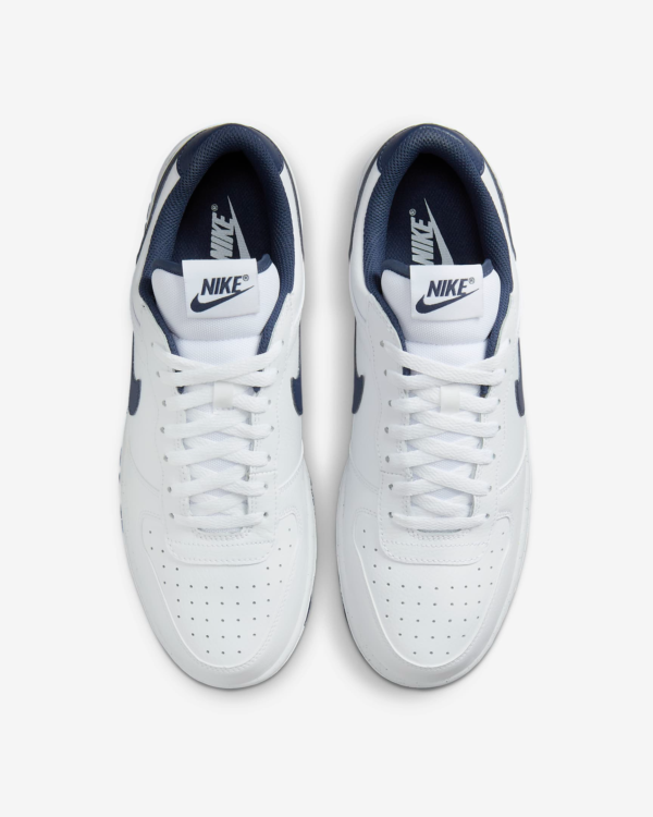 کفش رانینگ مردانه نایک - Nike Big Low - سفید/سرمه ای - Image 4