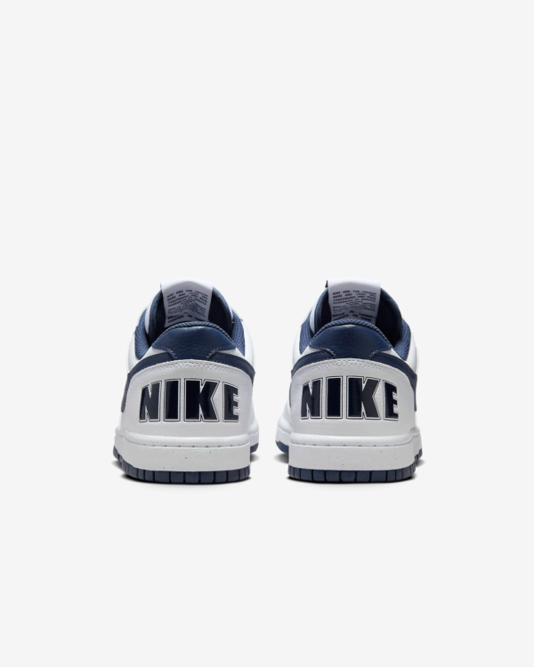 کفش رانینگ مردانه نایک - Nike Big Low - سفید/سرمه ای - Image 5