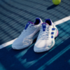 کفش تنیس مردانه آدیداس - ADIDAS Barricade 13 - سفید/بنفش - Image 6