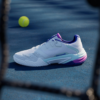 کفش تنیس مردانه آدیداس - ADIDAS Barricade 13 - سفید/بنفش - Image 2