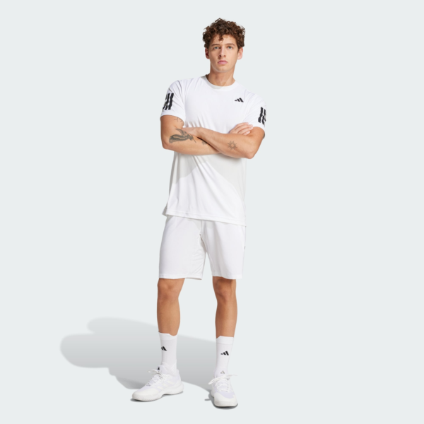 شلوارک تنیس مردانه آدیداس - ADIDAS Climacool 3-Stripes - سفید - Image 7