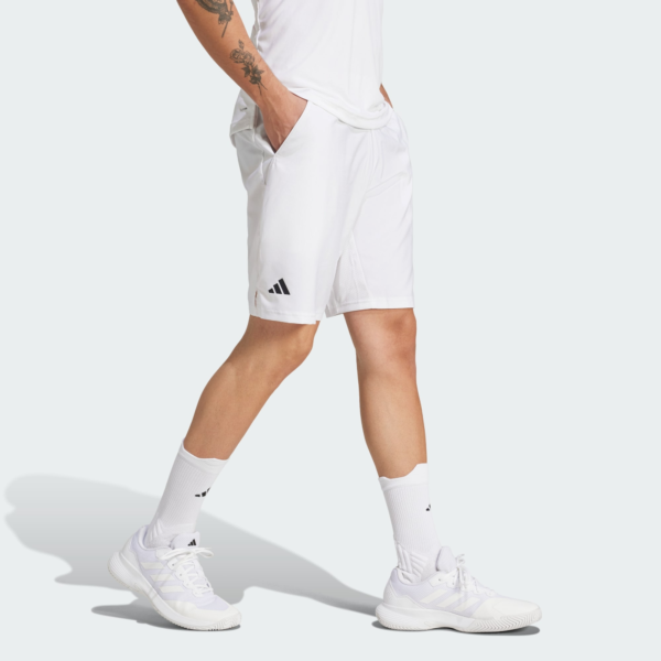 شلوارک تنیس مردانه آدیداس - ADIDAS Climacool 3-Stripes - سفید - Image 4
