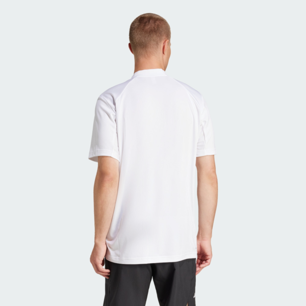 تی شرت تنیس مردانه آدیداس - ADIDAS Climacool Henley - سفید - Image 3