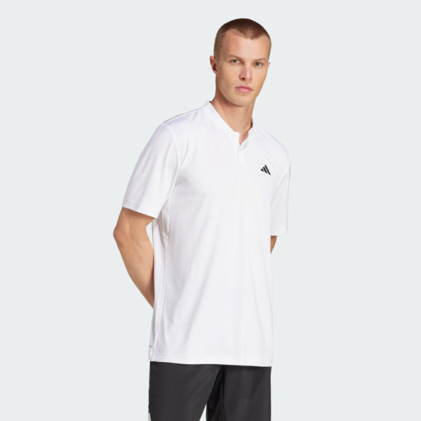 تی شرت تنیس مردانه آدیداس - ADIDAS Climacool Henley - سفید - Image 4