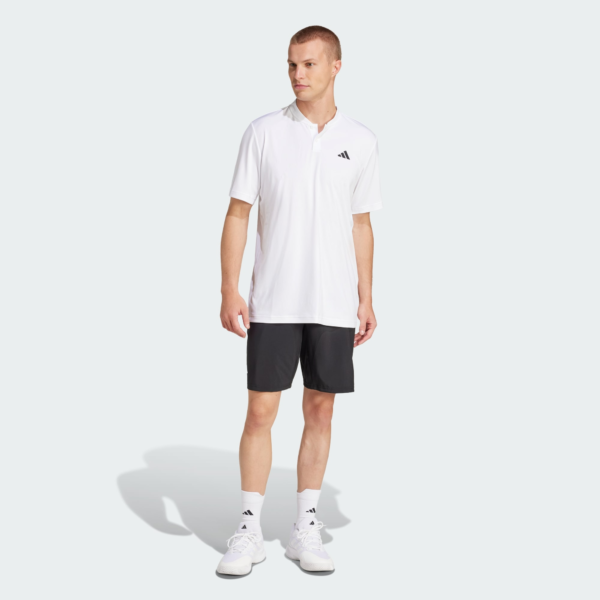 تی شرت تنیس مردانه آدیداس - ADIDAS Climacool Henley - سفید - Image 6
