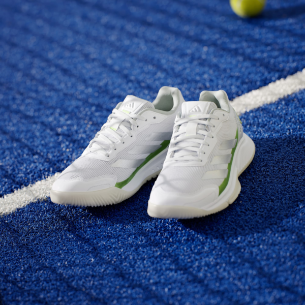 کفش پدل زنانه آدیداس - ADIDAS Courtquick Padel Shoes - سفید/سبز - Image 8